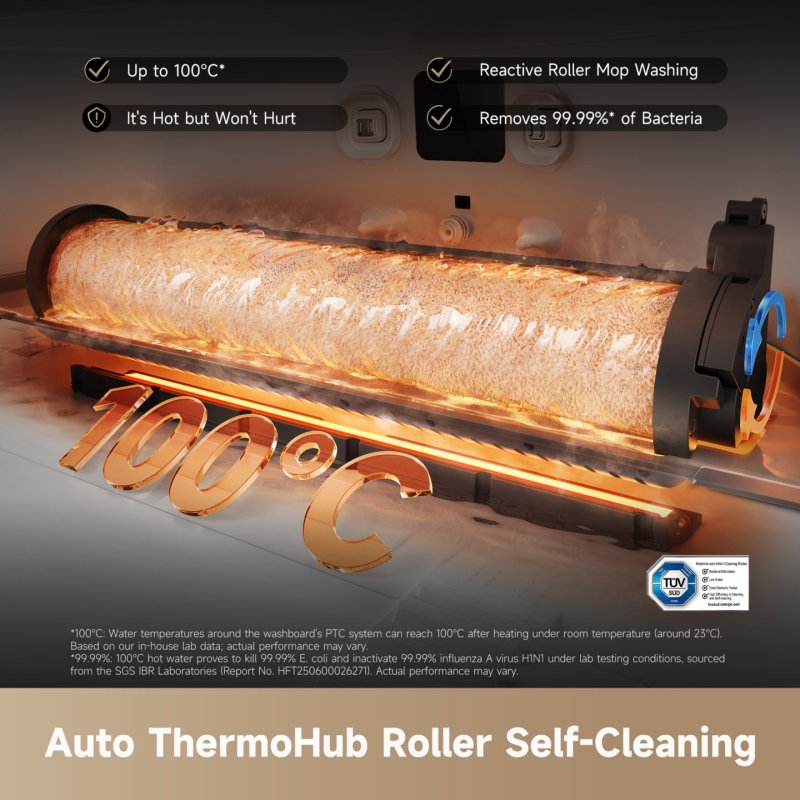 Dreame Aqua 10 Ultra Roller Complete White