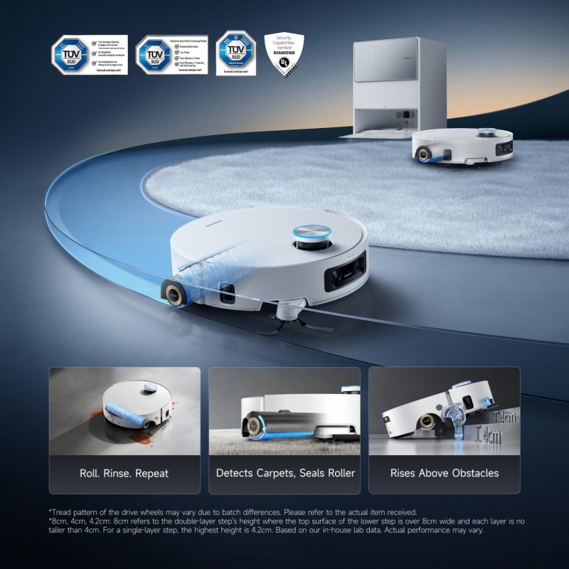 Dreame Aqua 10 Ultra Roller Complete White