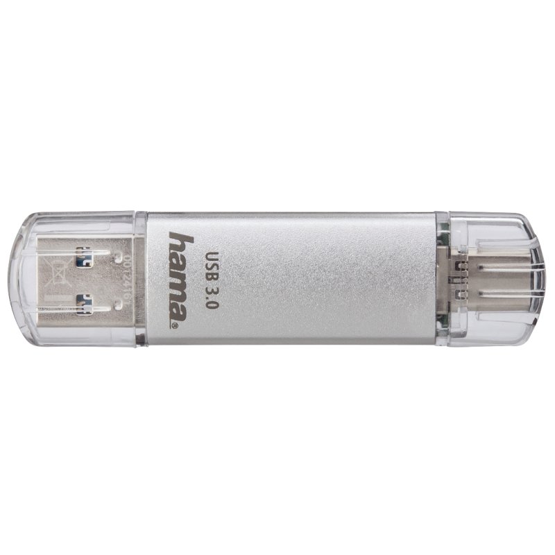 Hama C-Laeta USB flash drive 32 GB USB Type-A / USB Type-C 3.2 Gen 1 (3.1 Gen 1) Silver