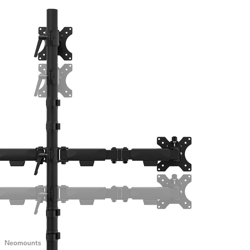 Neomounts DS60-600BL2-1 Triple monitor arm 10-32"