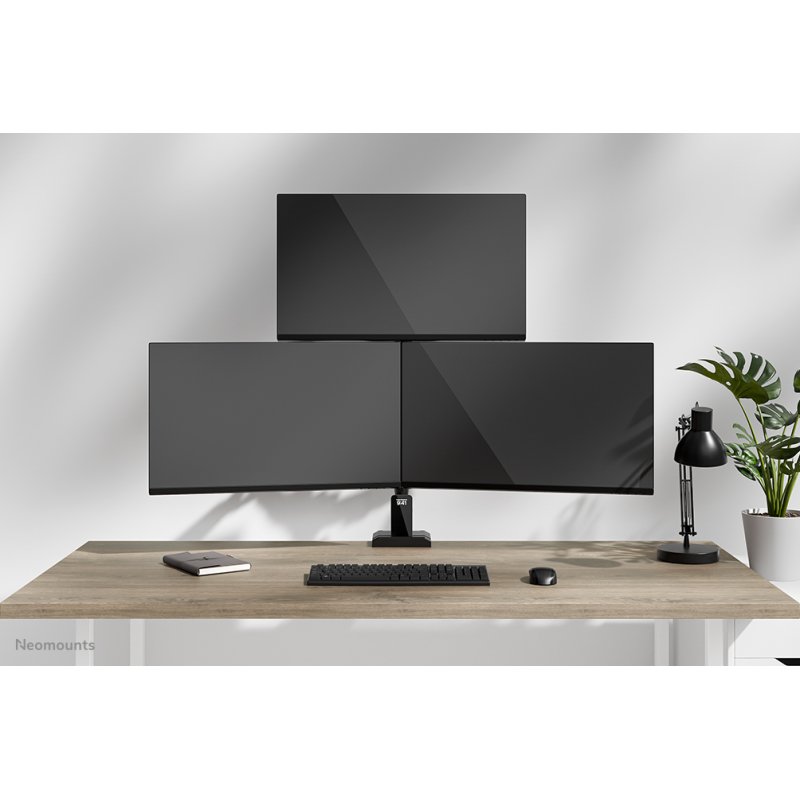 Neomounts DS60-600BL2-1 Triple monitor arm 10-32"