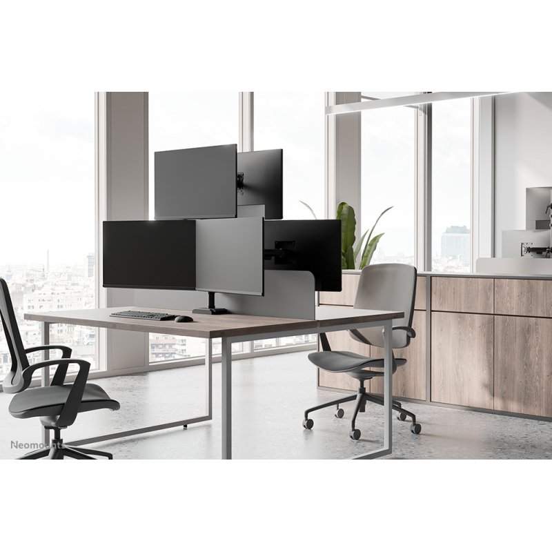 Neomounts DS60-600BL2-1 Bras de moniteur triple 10-32"