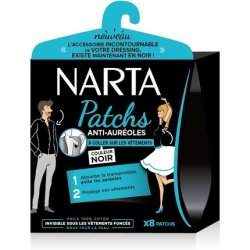 Narta Deodorant Deopatch Stain Prevention Black
