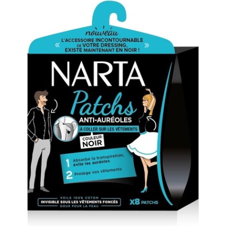 Narta Deodorant Deopatch Stain Prevention Black