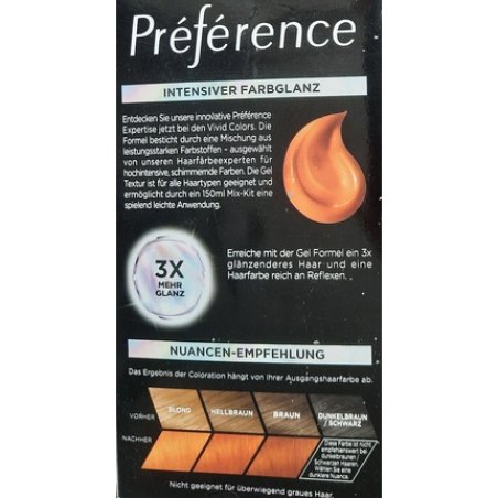 L'Oreal Preference 7.432 Santa Monica Copper/Blonde Hair Color
