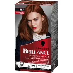Schwarzkopf Brillance 867 couleur de cheveux Marron