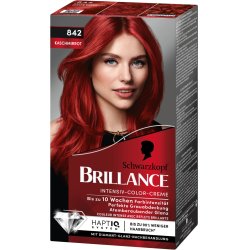 Schwarzkopf Brillance 842 hair colour Red