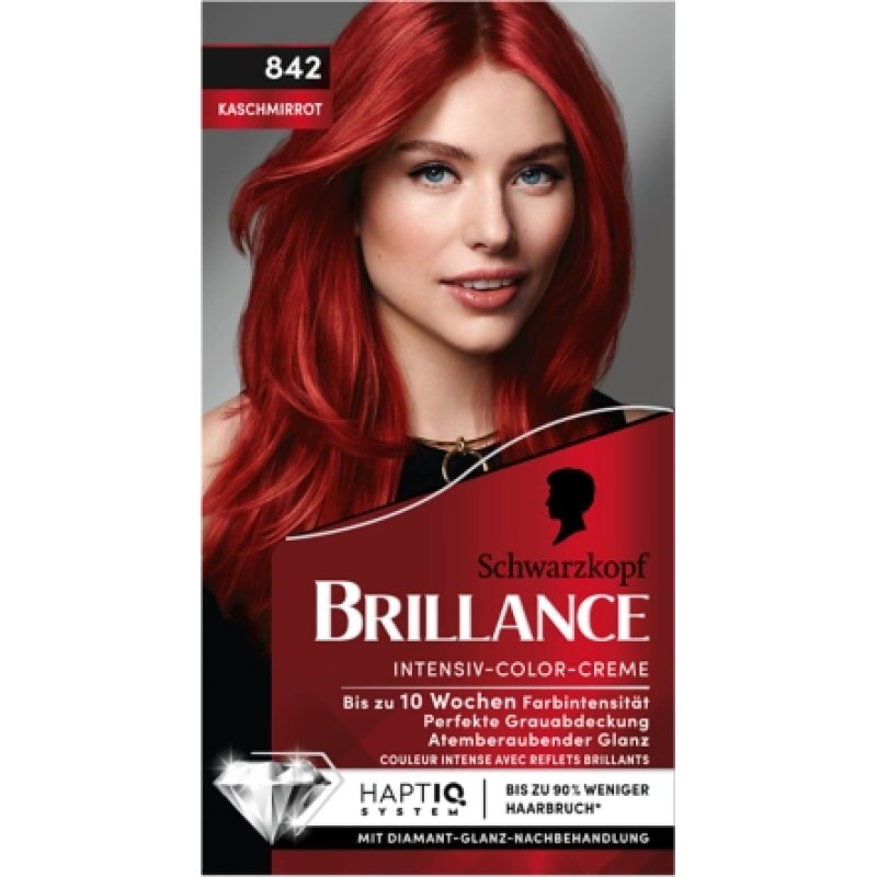 Schwarzkopf Brillance 842 hair colour Red