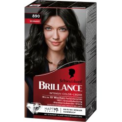 Schwarzkopf Brillance 890 Schwarz hair colour Black