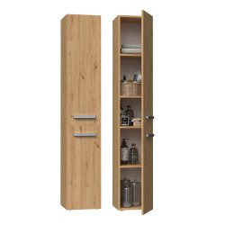 Topeshop NEL II ARTISAN armoire de rangement de salle de bain Chêne