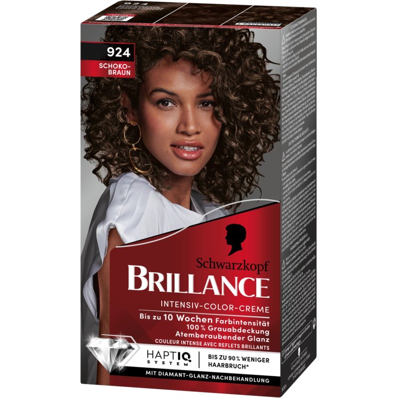 Schwarzkopf Brillance 924 hair colour Brown