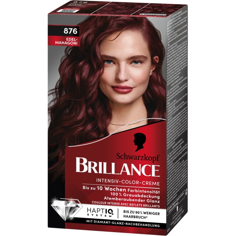 Schwarzkopf Brilliance Intensive Color Cream 876 Noble Mahogany 170 Ml