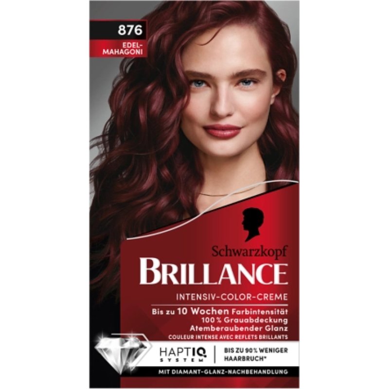 Schwarzkopf Brilliance Intensive Color Cream 876 Noble Mahogany 170 Ml