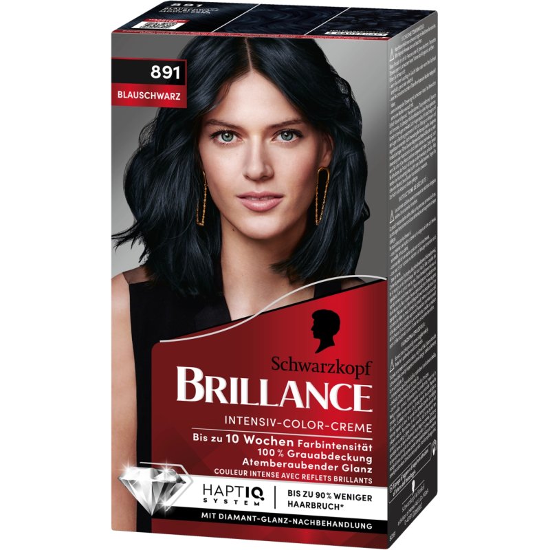 Schwarzkopf Brillance 891 hair colour Black