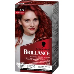 Schwarzkopf Brillance 872 Intensivrot hair colour Red