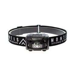 Montis Akumulatorowa latarka nagłowna z sensorem MT001 Black Headband flashlight LED