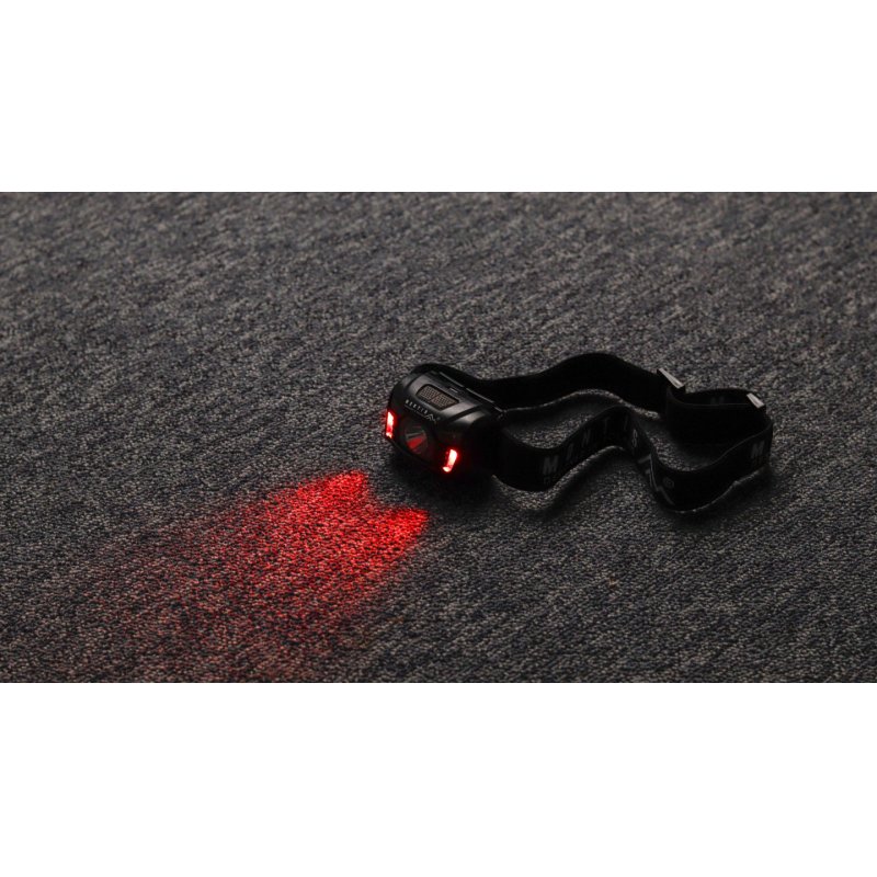 Montis Akumulatorowa latarka nagłowna z sensorem MT001 Noir Lampe frontale LED