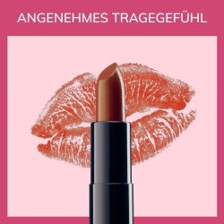 Manhattan All In One Lipstick Shimmering Lipstick for Long-lasting Shine and Intense Color 4.5g Crushed Cinnamon 320