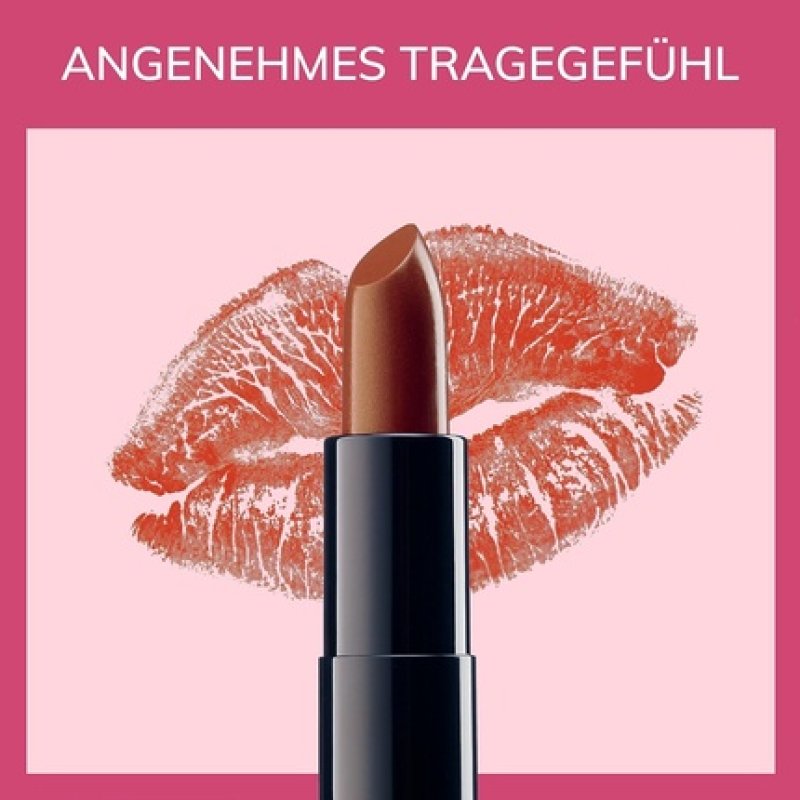 Manhattan All In One Lipstick Shimmering Lipstick for Long-lasting Shine and Intense Color 4.5g Crushed Cinnamon 320