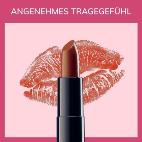 Manhattan All In One Lipstick Shimmering Lipstick for Long-lasting Shine and Intense Color 4.5g Crushed Cinnamon 320