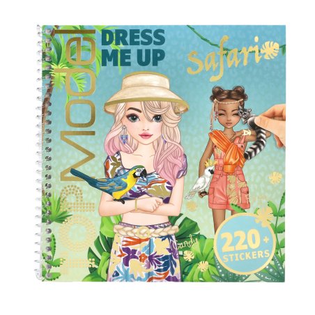 TOPModel Dress Me Up Stickerbook Safari