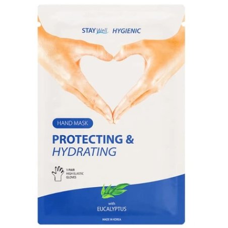 Protective and Moisturizing Eucalyptus Stay Well Hand Mask Unisex Fabric Moisturizing Gloves