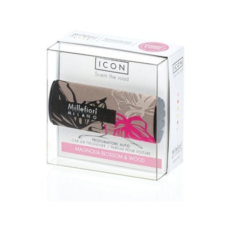 Millefiori Milano Car Fragrance Icon Textil Floral Magnolia Blossom & Wood