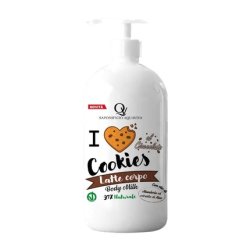 Aquaviva Body Milk 400ml Cookies Nourishing Body Lotion With A Delightful Cookie Scent