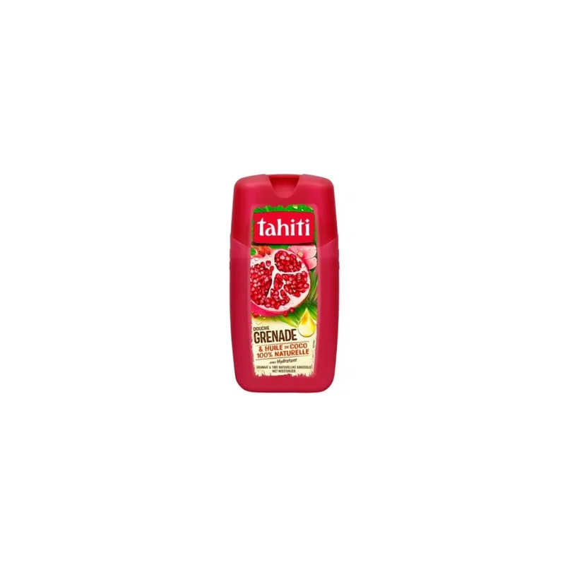Tahiti Shower 250 Ml Pomegranate Coconut Oil Body Cleansing