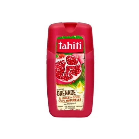 Tahiti Shower 250 Ml Pomegranate Coconut Oil Body Cleansing