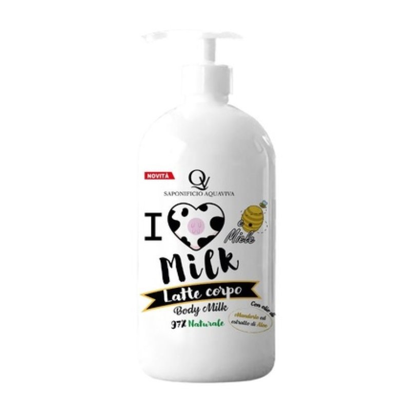 Aquaviva Body Milk 400ml Milk&Honey