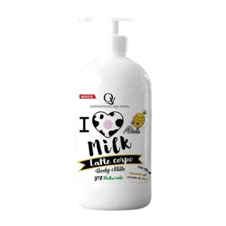 Aquaviva Body Milk 400ml Milk&Honey
