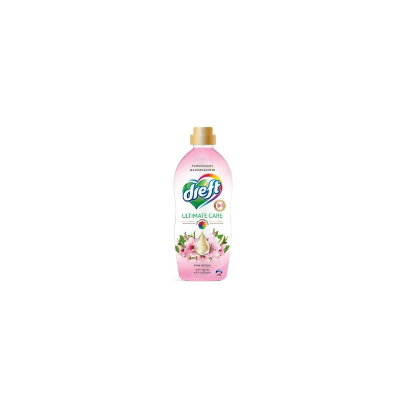Dreft Fabric Softener Ultimate Care Pink Bloom 1 Liter