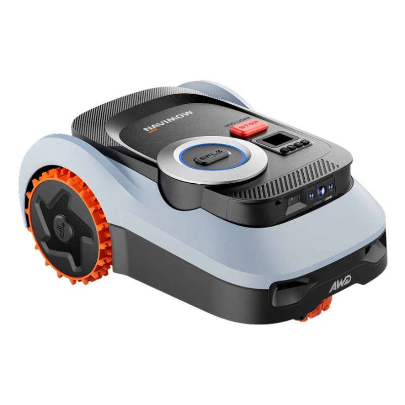 Segway Navimow i210E LiDAR Pro Tondeuse à gazon robot Batterie Noir, Orange, Bleu