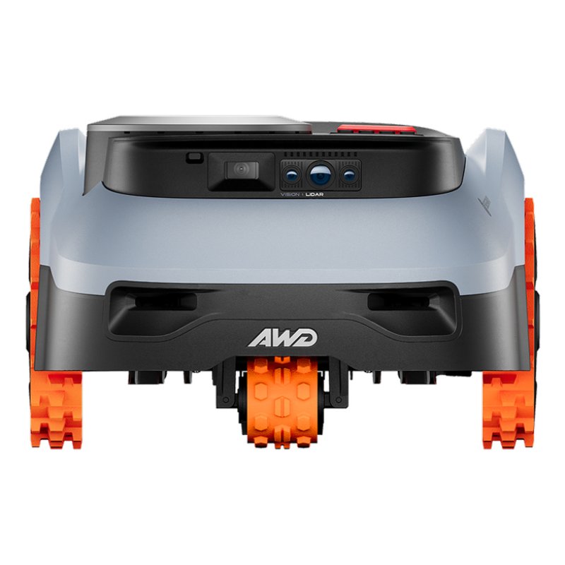 Segway Navimow i210E LiDAR Pro Tondeuse à gazon robot Batterie Noir, Orange, Bleu