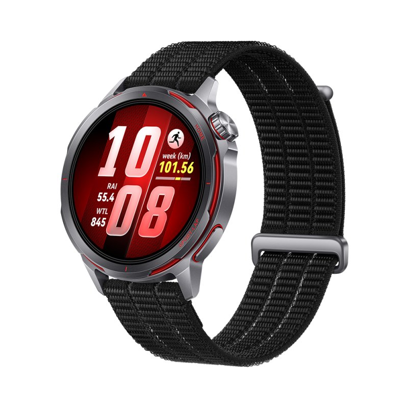 Huawei WATCH GT Runner 2 3,35 cm (1.32") AMOLED Numérique 466 x 466 pixels Écran tactile Titane GPS (satellite)