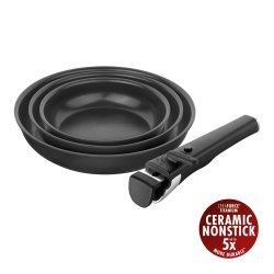 Zwilling - Unlock Fry Pan Set - Aluminium - 4 pcs