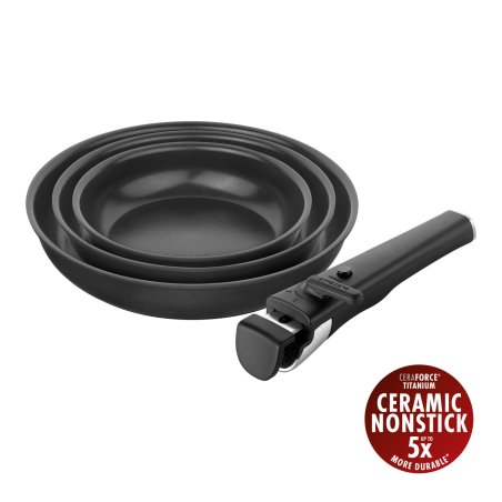 Zwilling - Unlock Fry Pan Set - Aluminium - 4 pcs