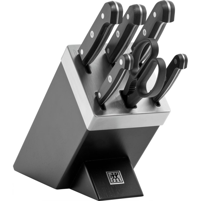 Self-Sharpening SelfSharpening Knife Block Set 7pcs black Schwarz 36133-210-0 361332100 (36133-210-0)