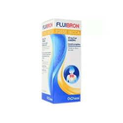 Chiesi Fluibron Dry Cough Syrup 30 Mg5 Ml Levodropropizine 200 Ml