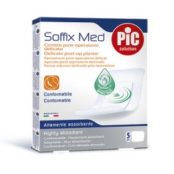 Pic Soffix Med Sterile Plasters 25x10cm - Pack of 3