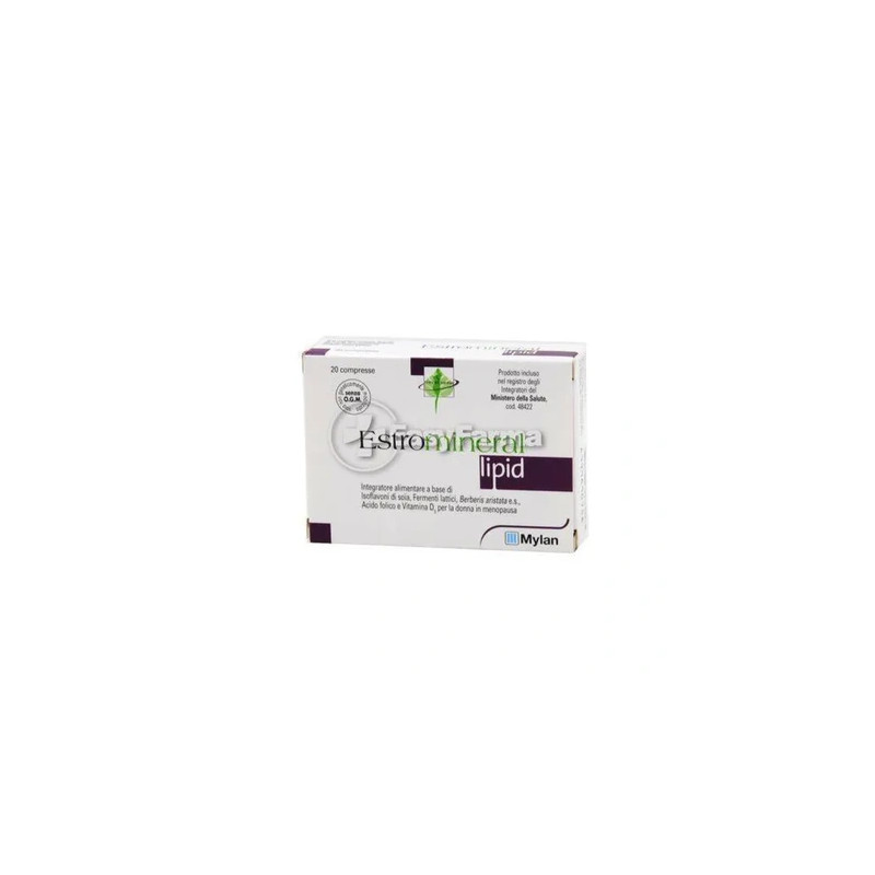 Viatris Estromineral Lipid Dietary Supplement For Menopause 20 Tablets
