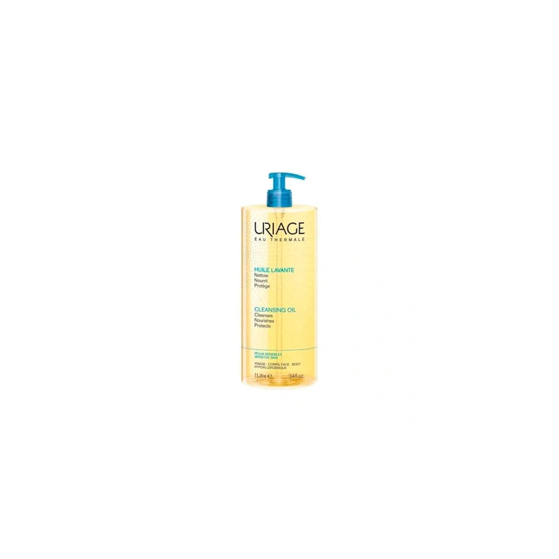 Uriage Cleansing Oil 1 Liter Gentle And Effective Cleansing For All Skin Types