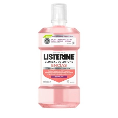 Listerine Clinical Solutions Mouthwash 500ml