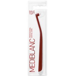 Mediblanc Singlehead Toothbrush Red 1 Piece