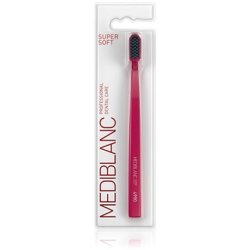 Mediblanc Super Soft Dark Pink Toothbrush 1 Piece