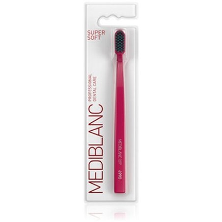 Mediblanc Super Soft Dark Pink Toothbrush 1 Piece