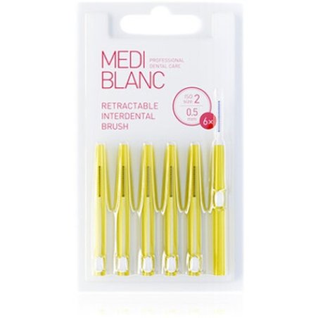 Mediblanc Interdental Sliding Brushes 05 Mm