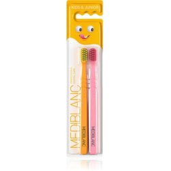 Mediblanc Kids Ultra Soft Orangepink Children's Toothbrush 2 Pcs