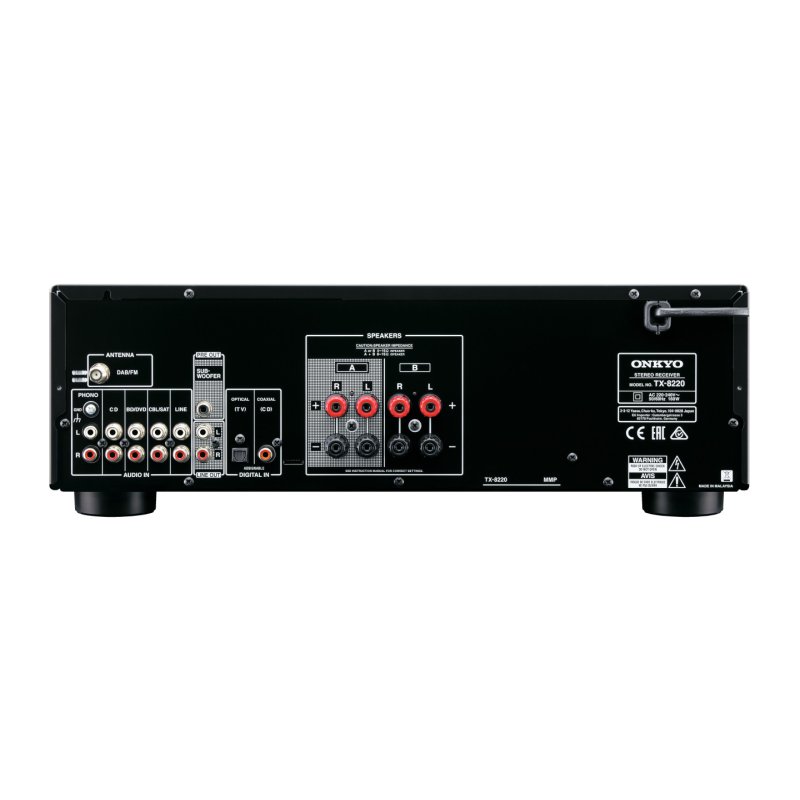 ONKYO TX-8220 100 W 2.1 canaux Stéréo Noir